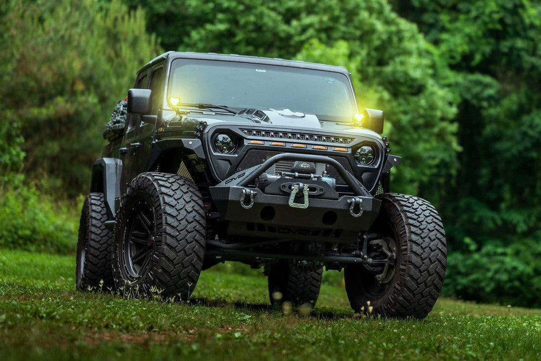 Soportes para luces de zanja Morimoto para Jeep Wrangler JL (2018+) / Gladiator JT (2020+)