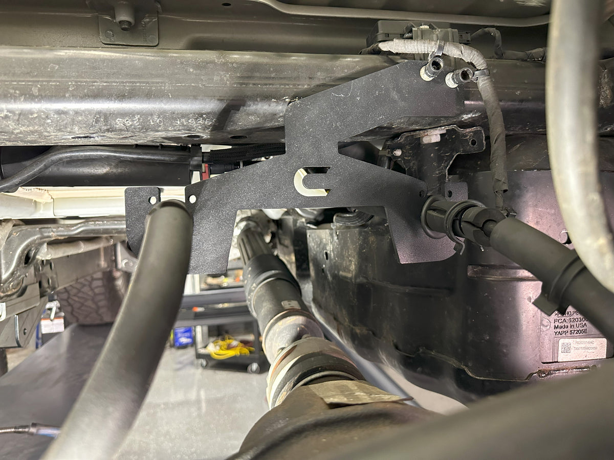 Jeep Wrangler Parking Brake Cable Relocation Bracket (2018+, JL)