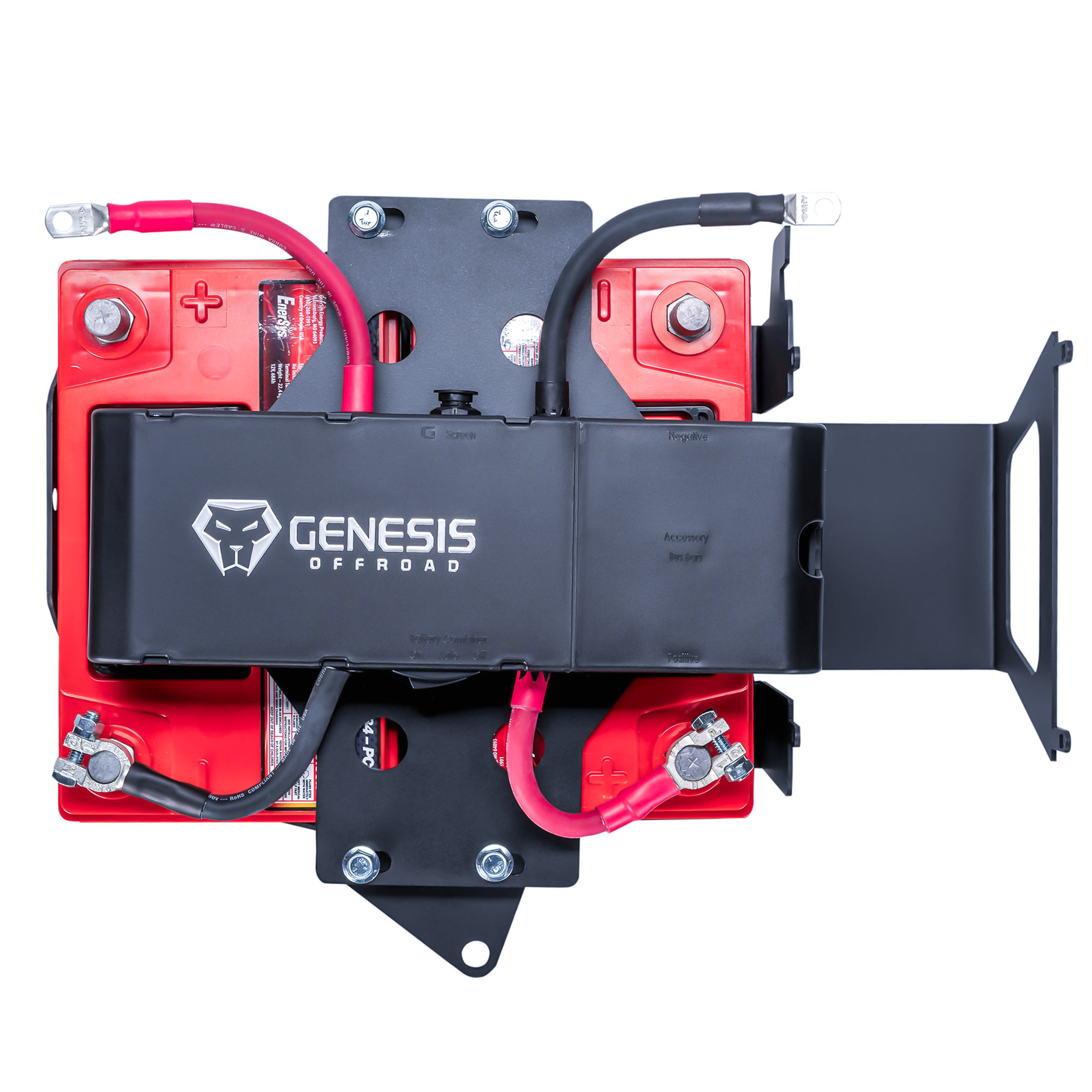 Genesis Offroad Gen 3 Dual Battery Kit for 2007–2018 Jeep Wrangler JK