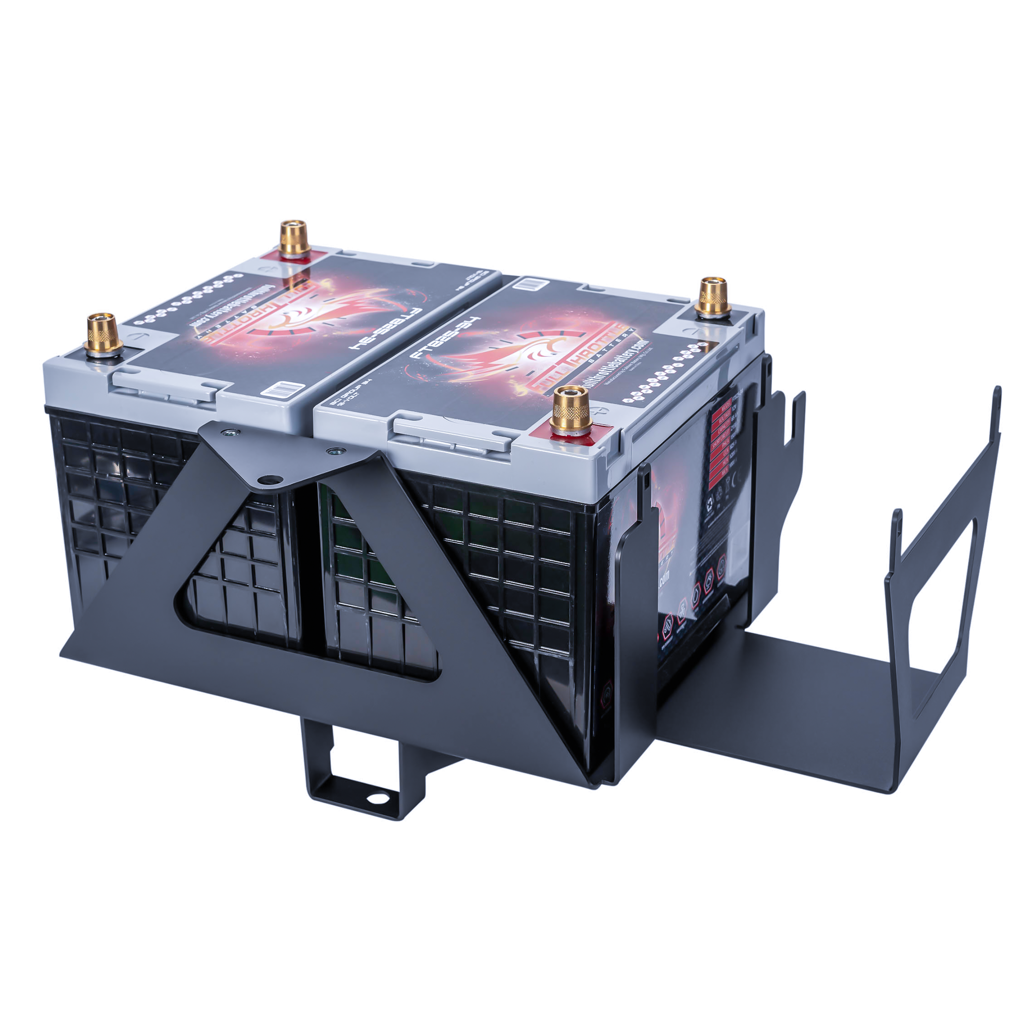 Genesis Offroad Gen 3 Dual Battery Kit for 2007–2018 Jeep Wrangler JK