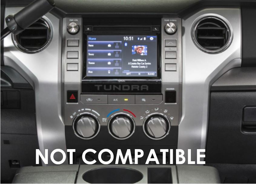 Climate Knobs (2014-2021 Tundra Dual Zone) - 2 PACK - BLACK