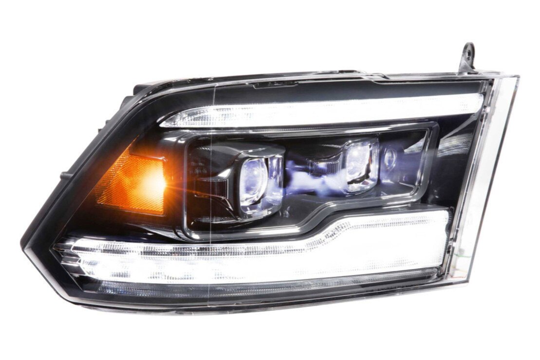 Morimoto Ram 1500 Classic (19-24) XB LED Headlights (White or Amber)