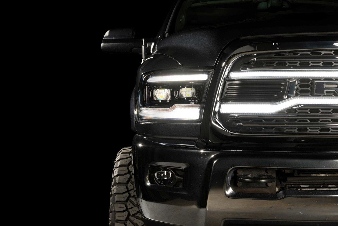 Morimoto Ram 1500 Classic (19-24) XB LED Headlights (White or Amber)