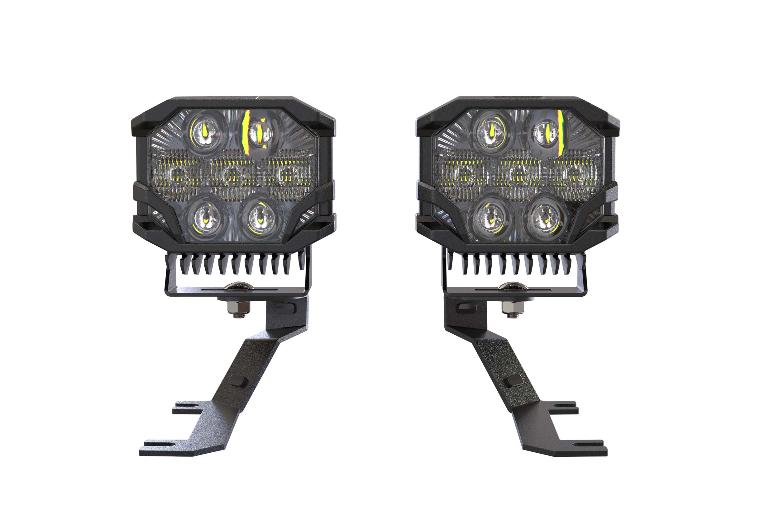 Morimoto GMC Sierra (19-24) 1500 BigBanger LED Ditch Light System