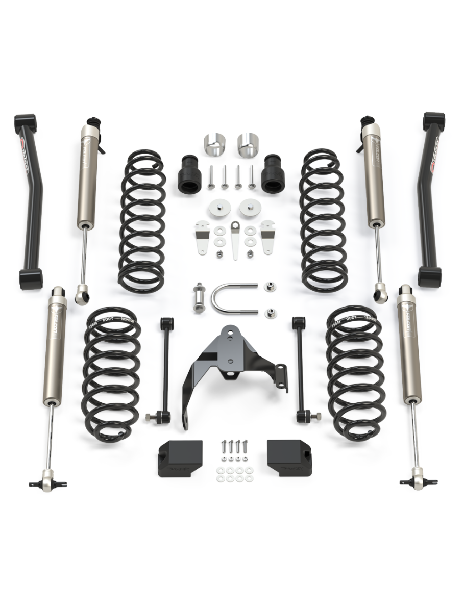 Falcon 2.5-inch Trail Select Sport suspension kit with 1.1 shocks for Jeep Wrangler JK
