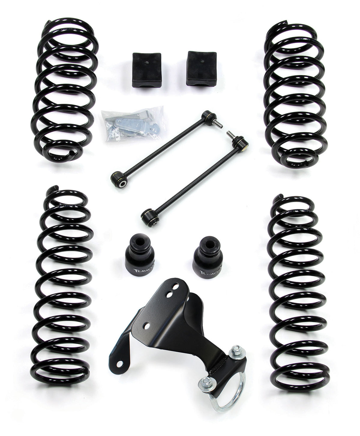 TeraFlex 2.5" coil spring base lift kit without shocks or extensions for Jeep Wrangler JK 2-door 2007-2018