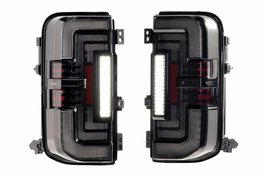 Morimoto Ford Bronco (2021+) XB LED Low Profile Tail Lights (Smoked or Red)