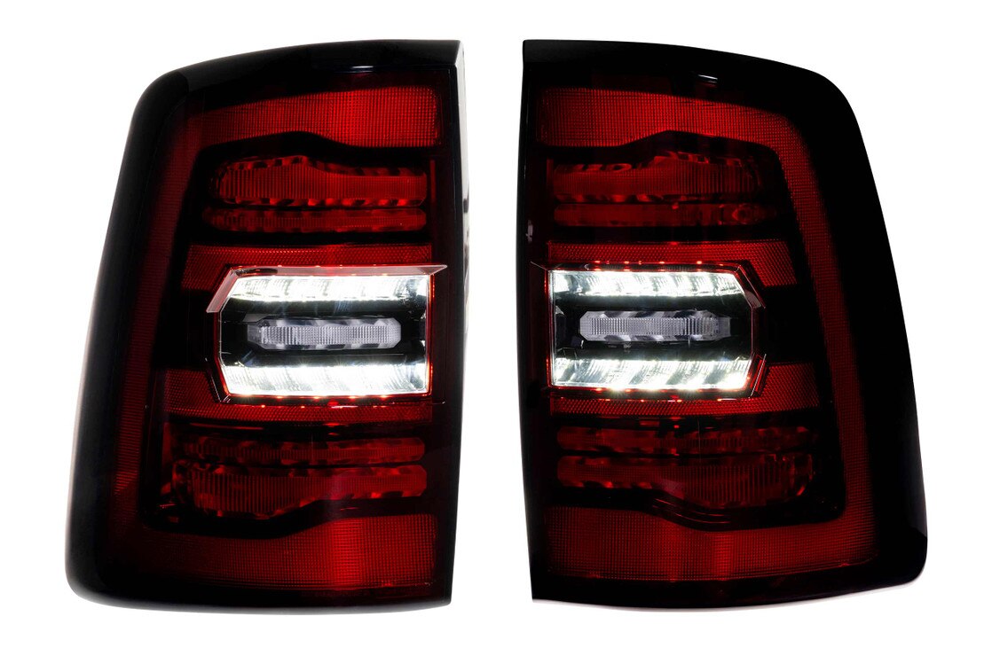 Morimoto Ram HD (2019+) XB LED Tail Lights (Smoked or Red)