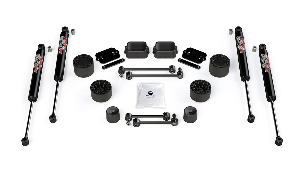 TeraFlex JL Rubicon: 2.5" Performance Spacer Lift Kit & 9550 VSS Shocks - view 2
