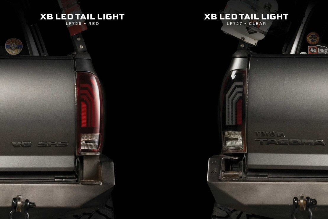 Morimoto Toyota Tacoma (05-15) XB LED Tail Lights (Clear or Red)
