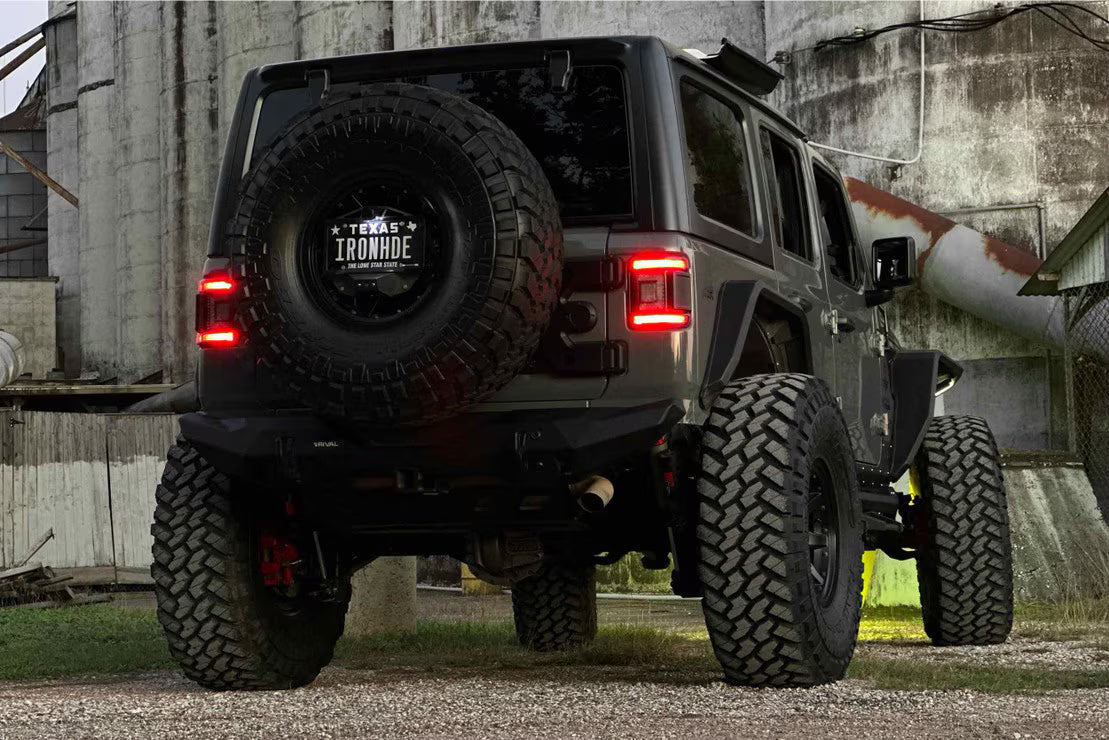 Morimoto Jeep Wrangler JL (2018+) XB LED Low Profile Tail Lights (Smoked or Red)