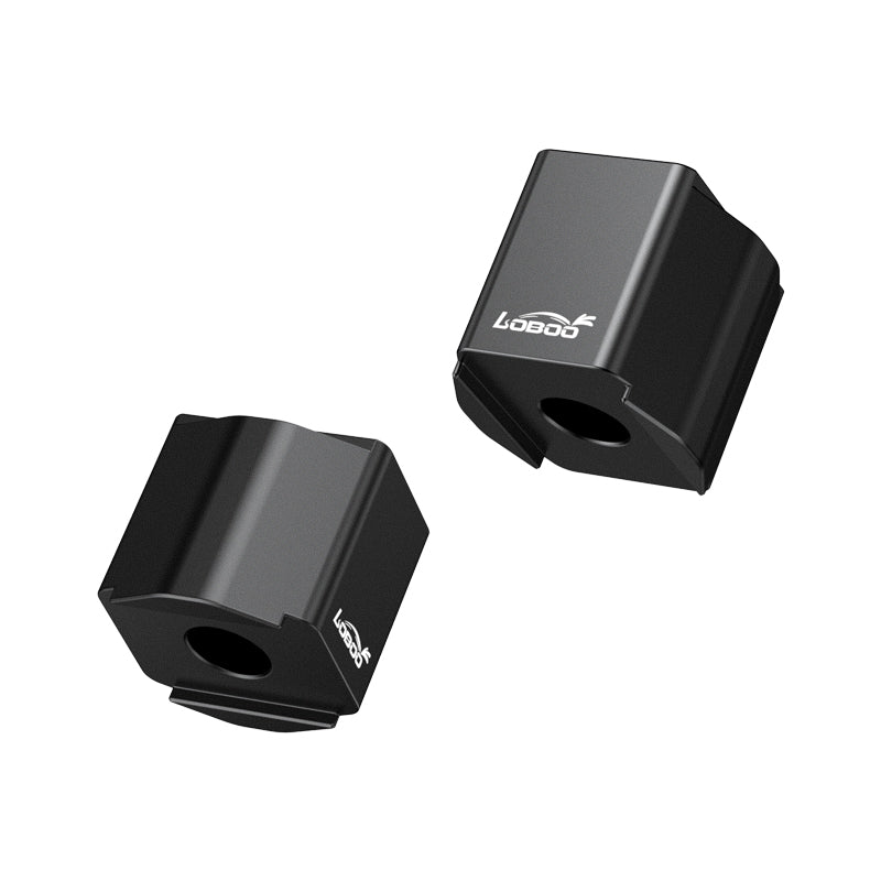 LOBOO Handlebar Risers for KTM 790 / 890 / 390 Adventure (2020-on) – CNC Aluminum 0.75 in Bar Riser Kit, Black or Silver Anodized Finish