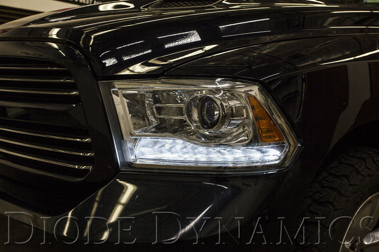 Diode Dynamics switchback LED boards for 2013-2018 Ram – installed