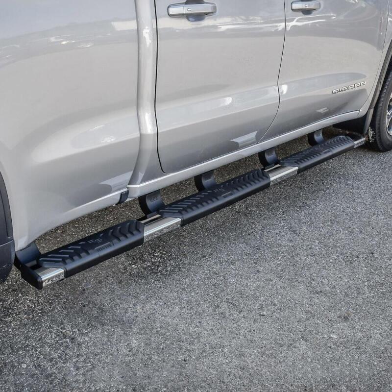 Westin R5 Modular Wheel-to-Wheel Nerf Step Bars, Crew Cab, 5.5 ft. Bed, fits Chevy Silverado 1500