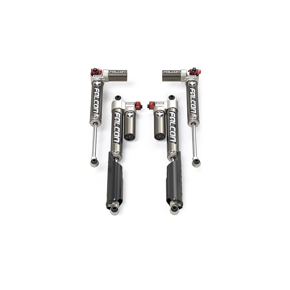 JT EcoDiesel: Falcon 3.3 SP2 Fast Adjust Piggyback Shock Kit (0-1.5" Lift)