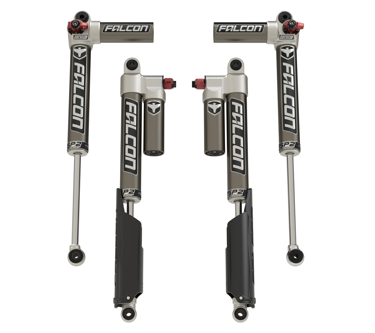 TeraFlex JT: Falcon SP2 3.3 Fast Adjust Piggyback Shock Kit - view 2