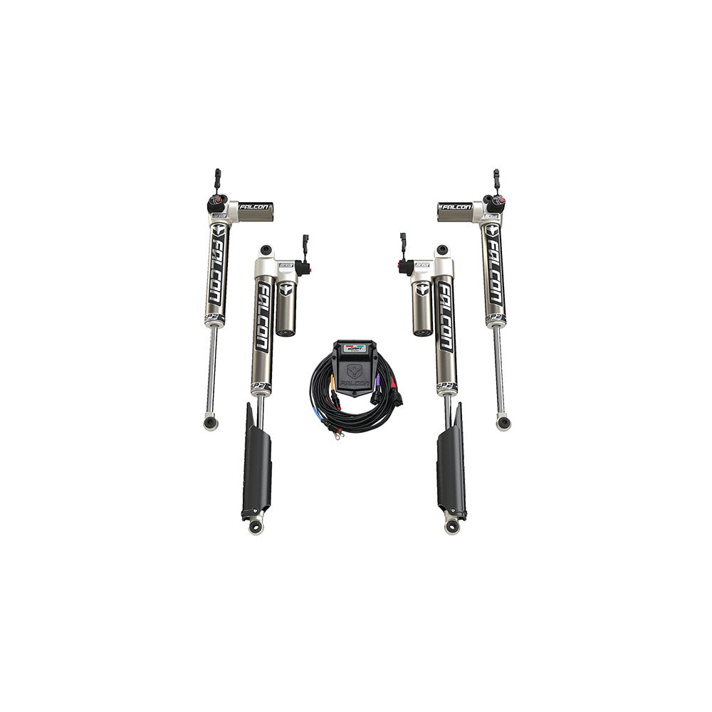 JT EcoDiesel: Falcon SP2 3.5 aDAPT Piggyback Shock Kit (3.5-4.5" Long-Travel)