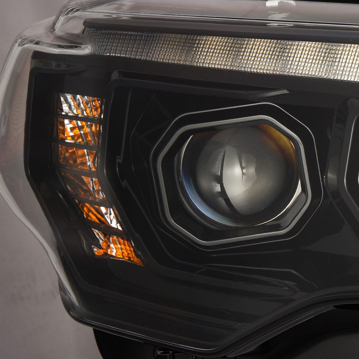 AlphaRex MK II PRO-Series Halogen Projector Headlights for Toyota 4Runner - Alpha-Black