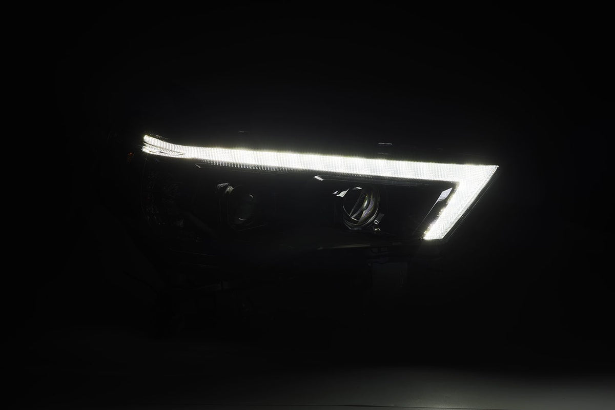 AlphaRex MK II PRO-Series Halogen Projector Headlights for Toyota 4Runner - Alpha-Black