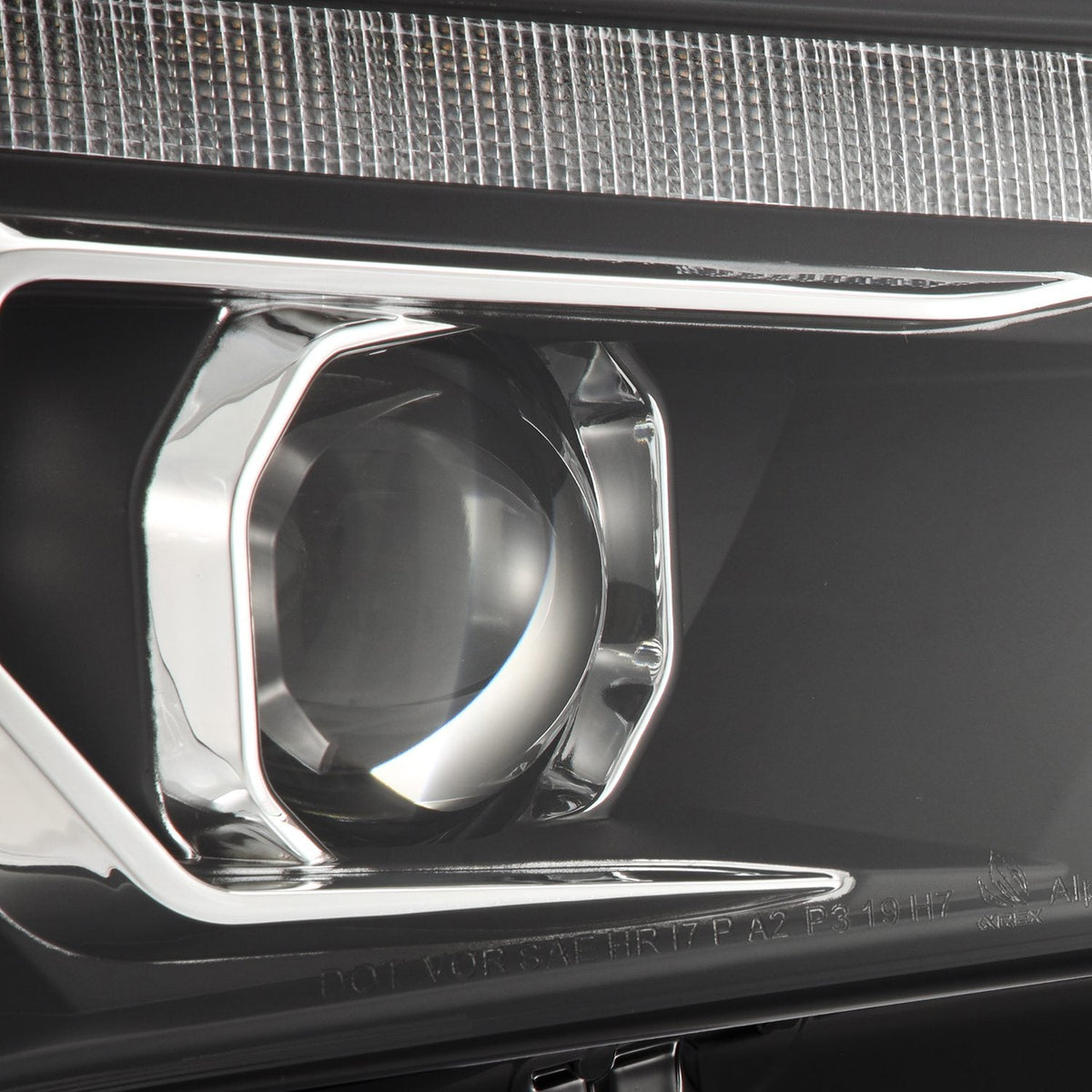 AlphaRex MK II PRO-Series Halogen Projector Headlights for Toyota 4Runner - Black