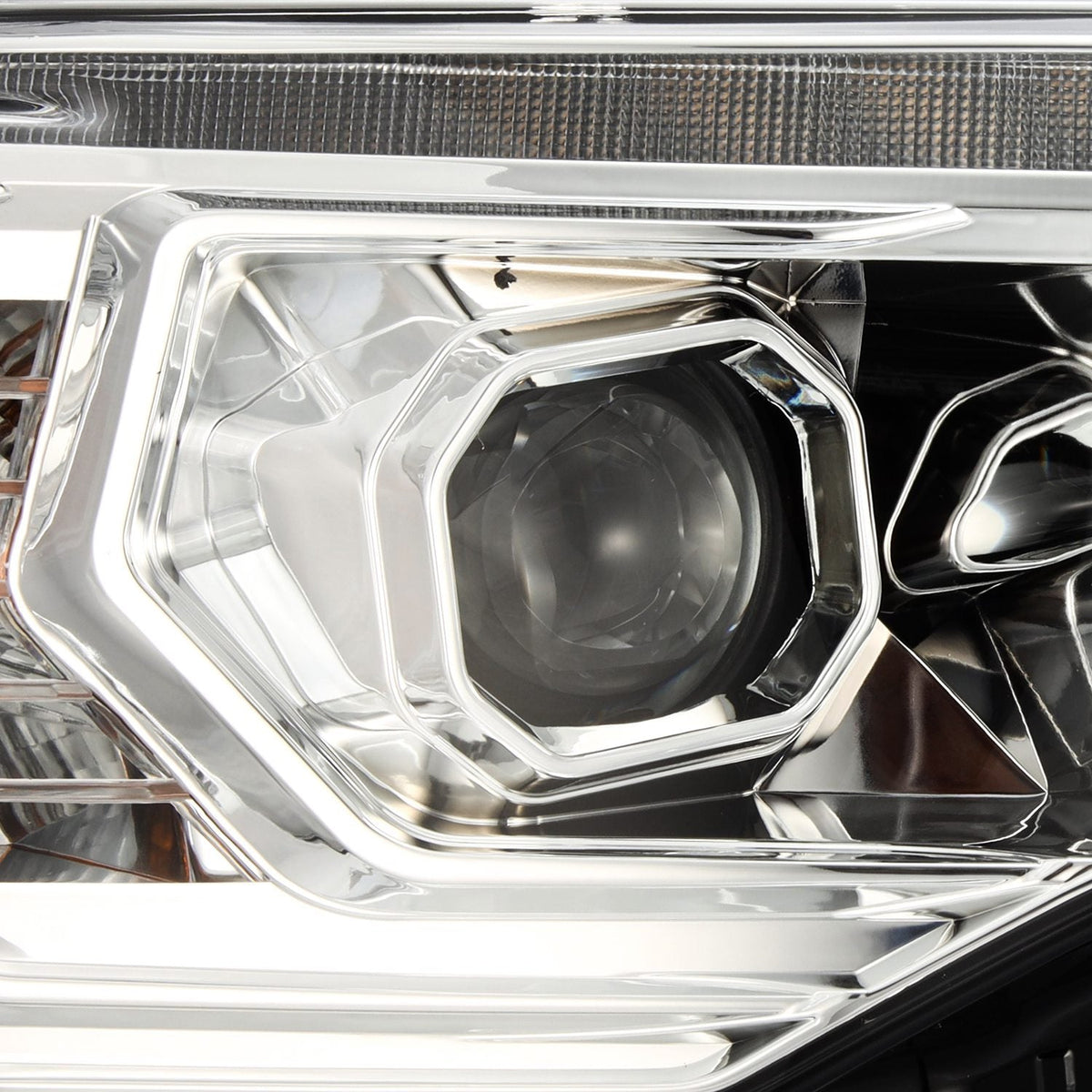 AlphaRex MK II PRO-Series Halogen Projector Headlights for Toyota 4Runner - Chrome