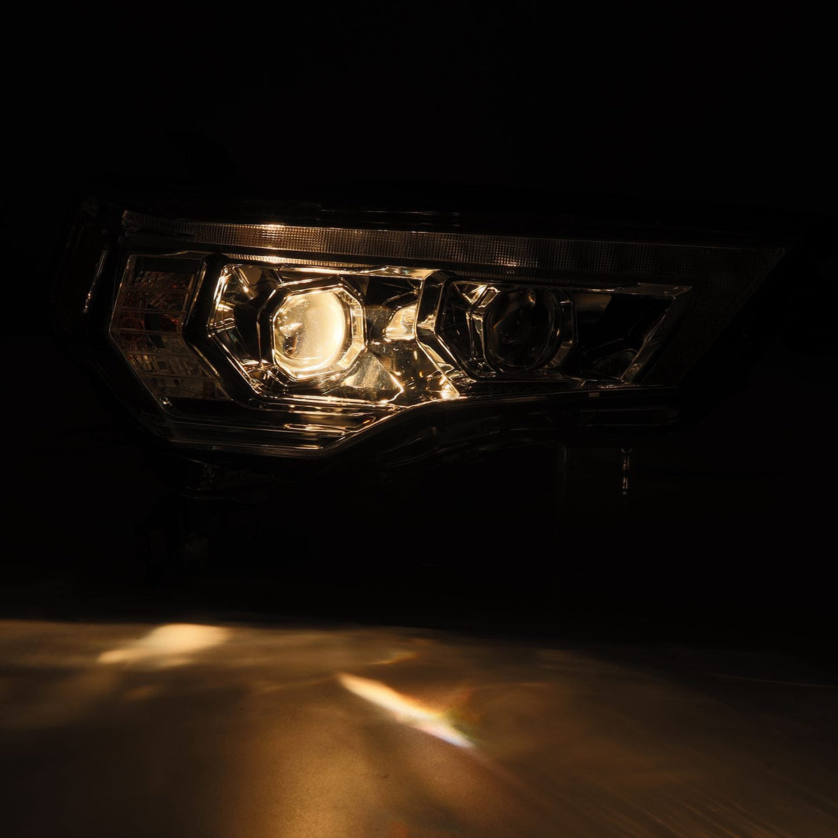 AlphaRex MK II PRO-Series Halogen Projector Headlights for Toyota 4Runner - Chrome