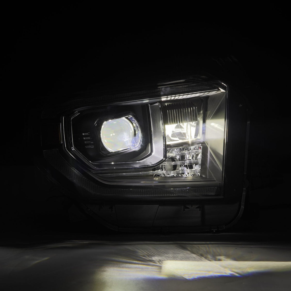 AlphaRex MK II LUXX-Series LED Projector Headlights for Toyota Tundra - Black