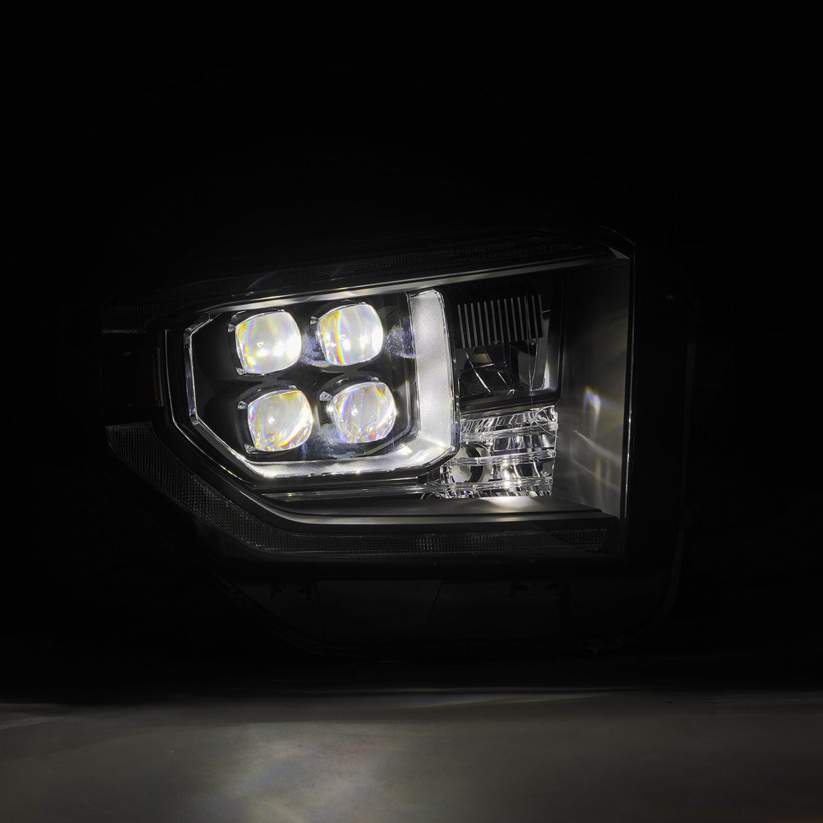 AlphaRex MK II NOVA-Series LED Projector Headlights for Toyota Tundra - Black