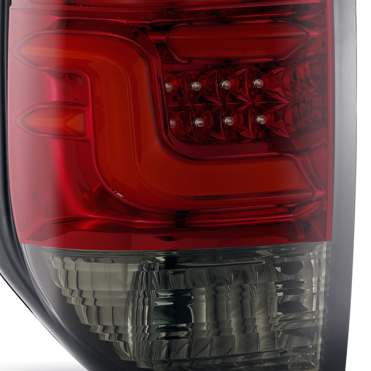 AlphaRex PRO-Series LED Tail Lights for Toyota Tundra - Red Smoke