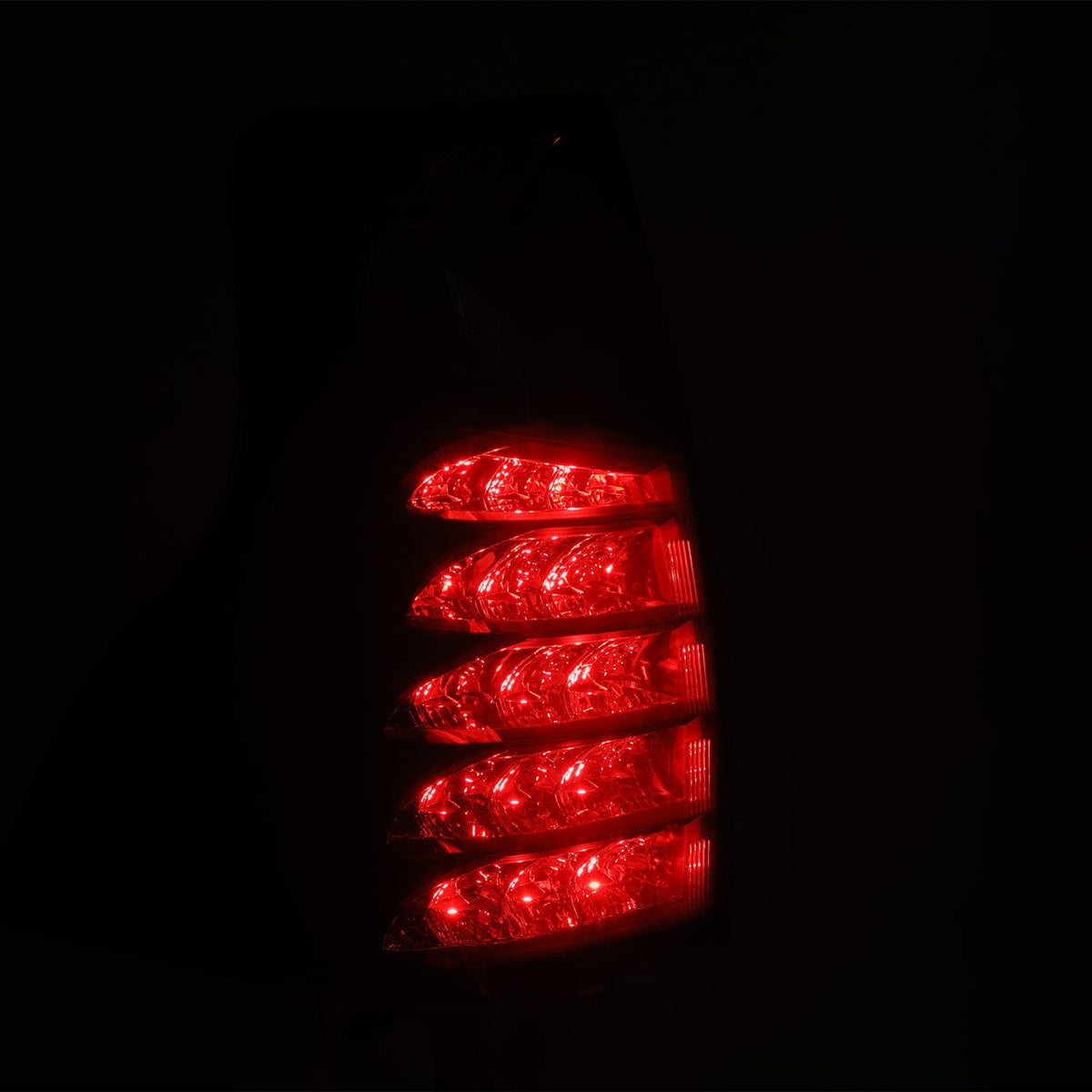 AlphaRex PRO-Series LED Tail Lights for Lexus GX 460 - Black Smoke