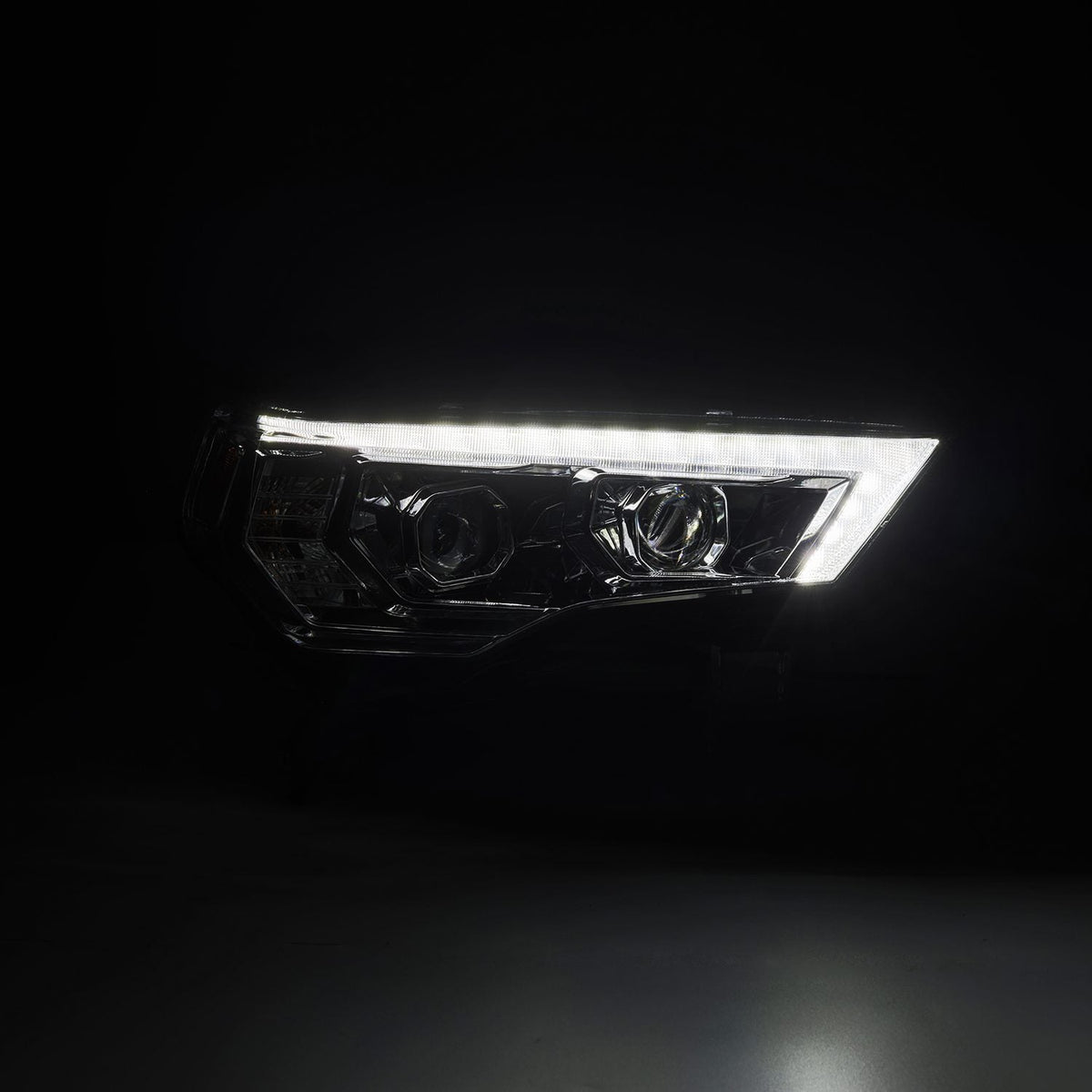 AlphaRex MK II LUXX-Series LED Projector Headlights for Toyota 4Runner - Chrome