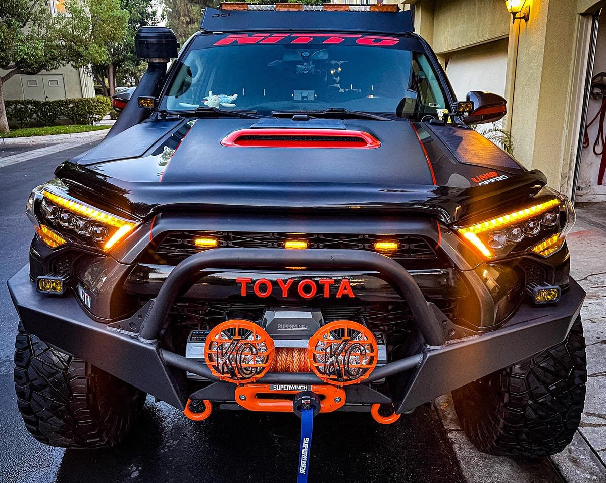 AlphaRex MK II NOVA-Series LED Projector Headlights for Toyota 4Runner - Alpha-Black