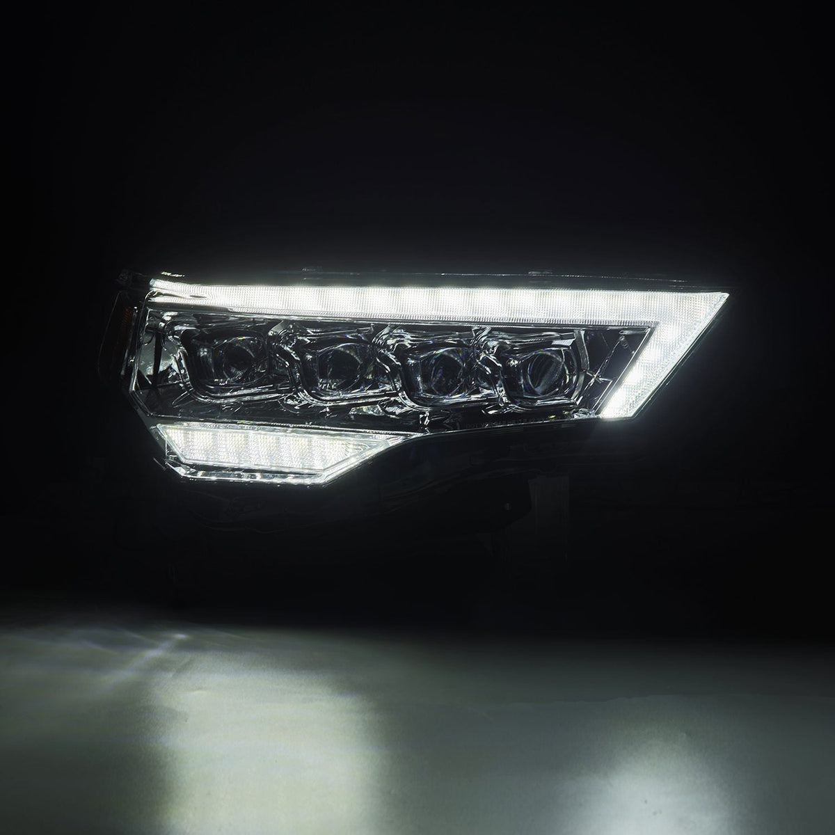 AlphaRex MK II NOVA-Series LED Projector Headlights for Toyota 4Runner - Chrome
