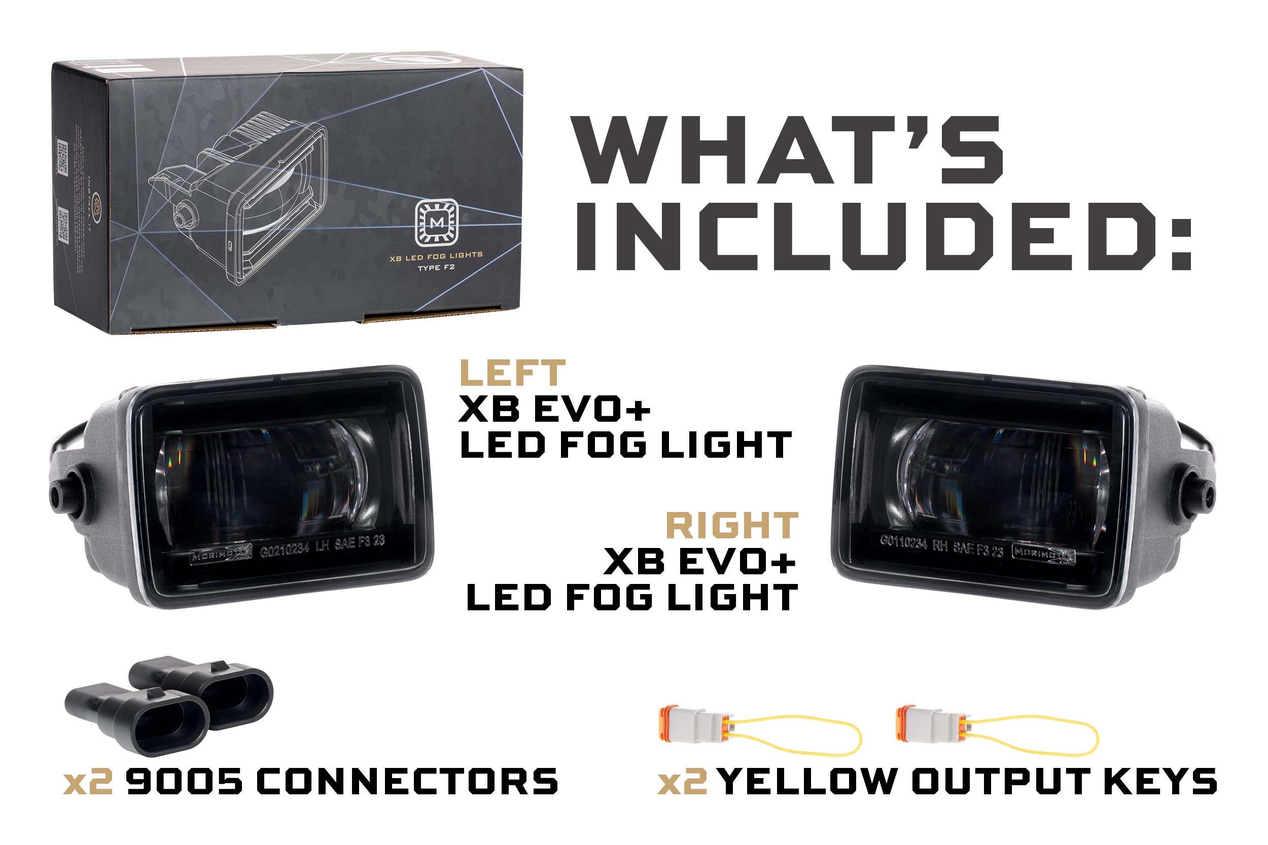 Morimoto Ford F-150 (18-20) XB Evo+ LED Fog Lights