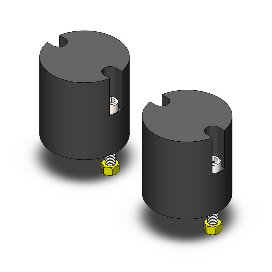 Jeep Wrangler 3 1/4" Rear Bump Stops (2007-2018, JK)
