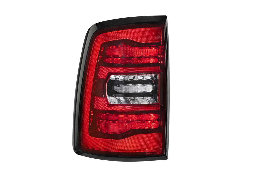 Morimoto Ram 1500 Classic (19-24) XB LED Tail Lights (Smoked or Red)