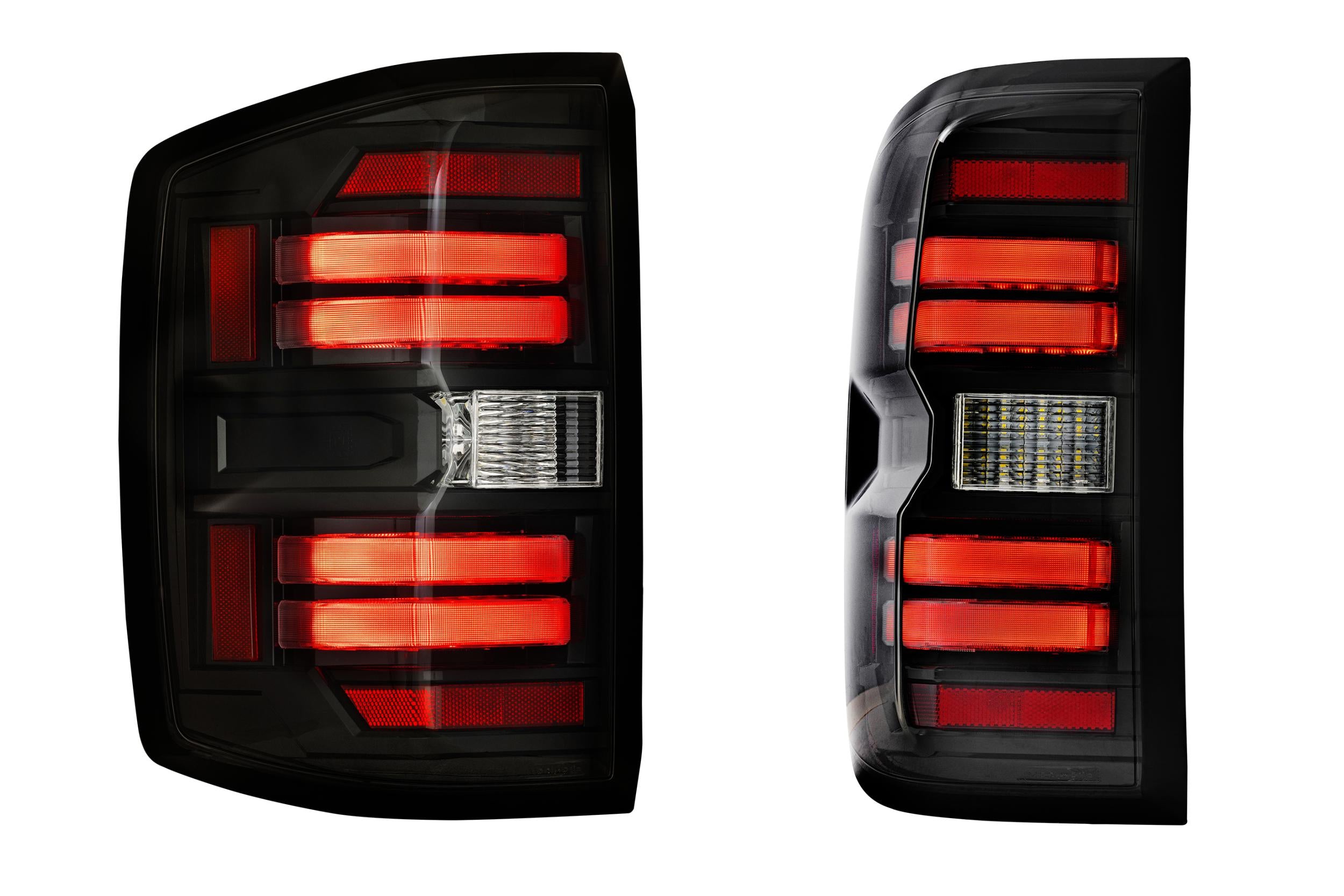 Morimoto Chevrolet Silverado HD (15-19) XB LED Tail Lights (Smoked)