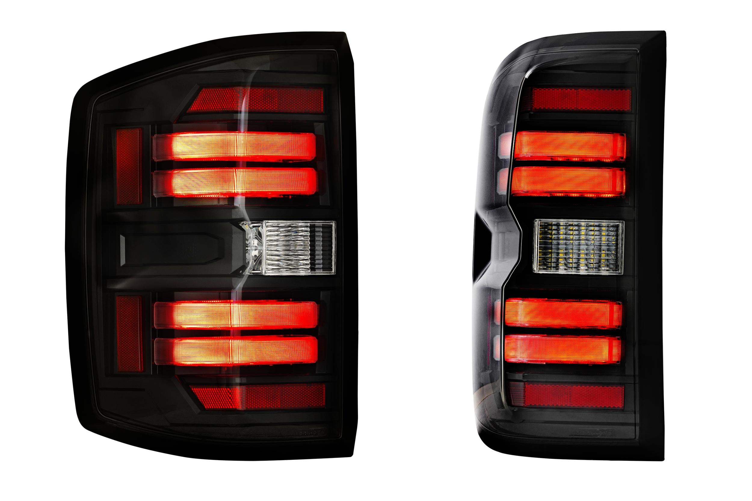 Morimoto Chevrolet Silverado HD (15-19) XB LED Tail Lights (Smoked)