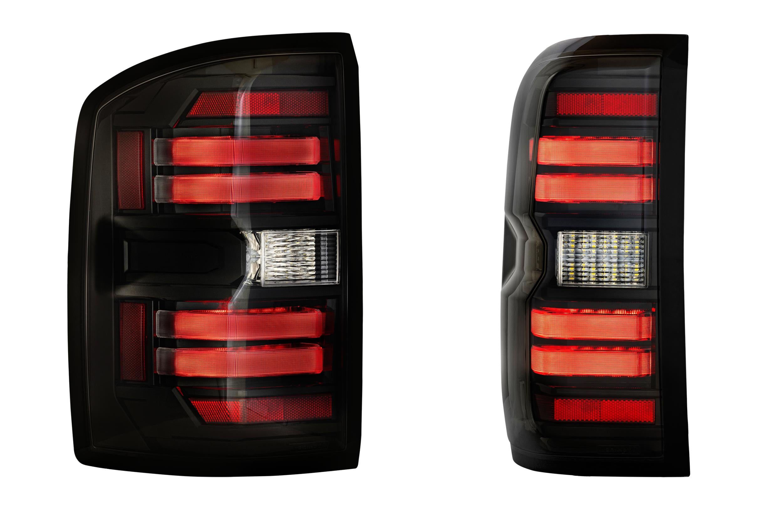Morimoto GMC Sierra (15-19) 2500HD / 3500HD XB LED Tail Lights (Smoked)
