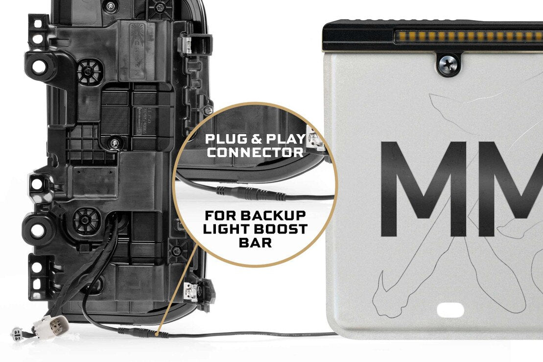 Morimoto Ford Bronco (2021+) XB LED Low Profile Tail Lights (Smoked or Red)