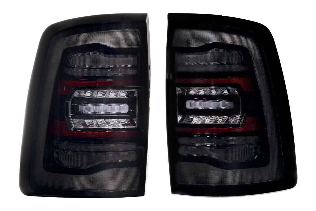 Morimoto Ram HD (2019+) XB LED Tail Lights (Smoked or Red)