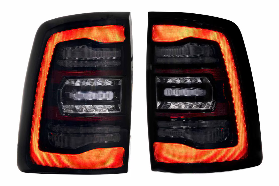 Morimoto Ram HD (2019+) XB LED Tail Lights (Smoked or Red)
