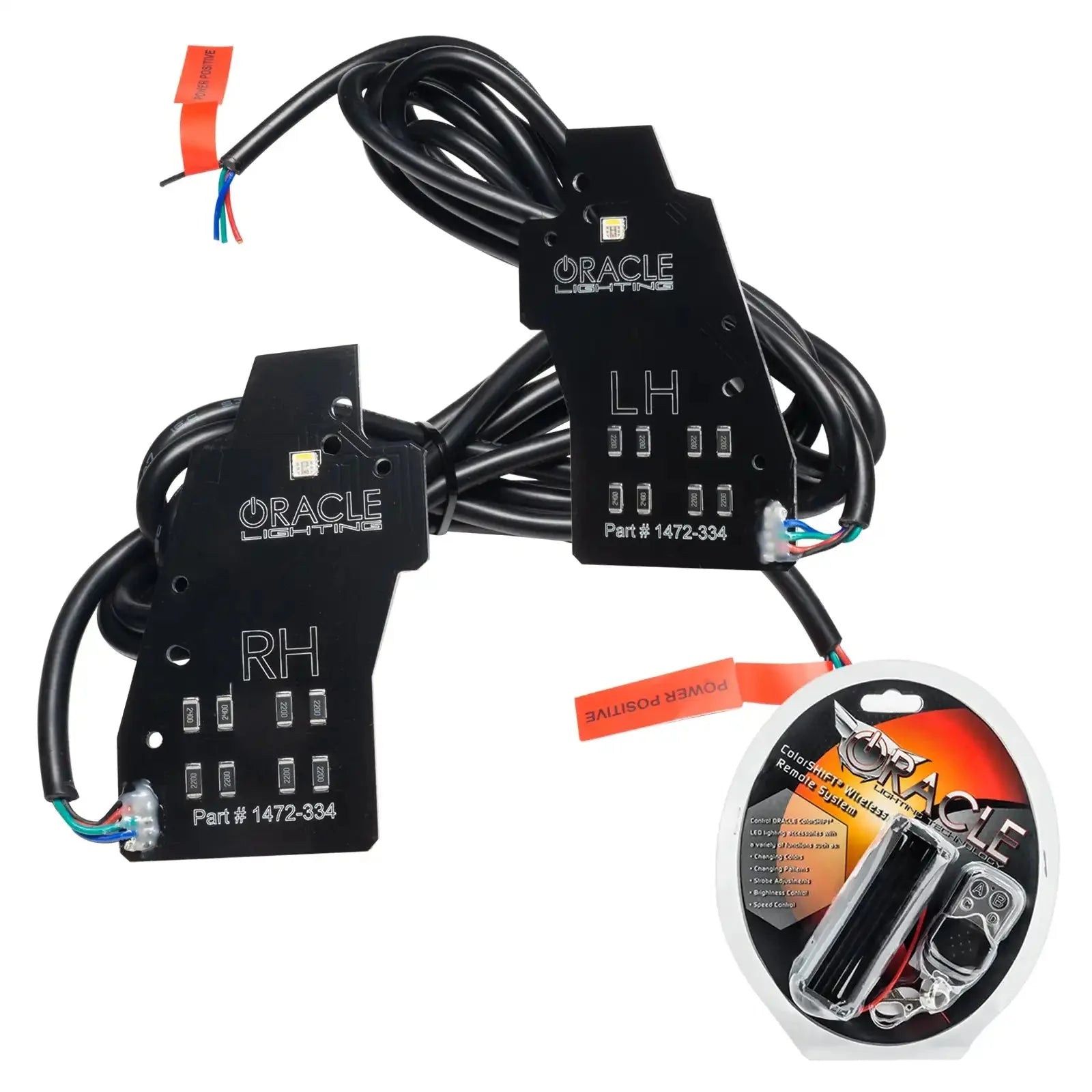 Oracle Lighting LED wiring kit with LH and RH modules and remote control for off-road vehicles