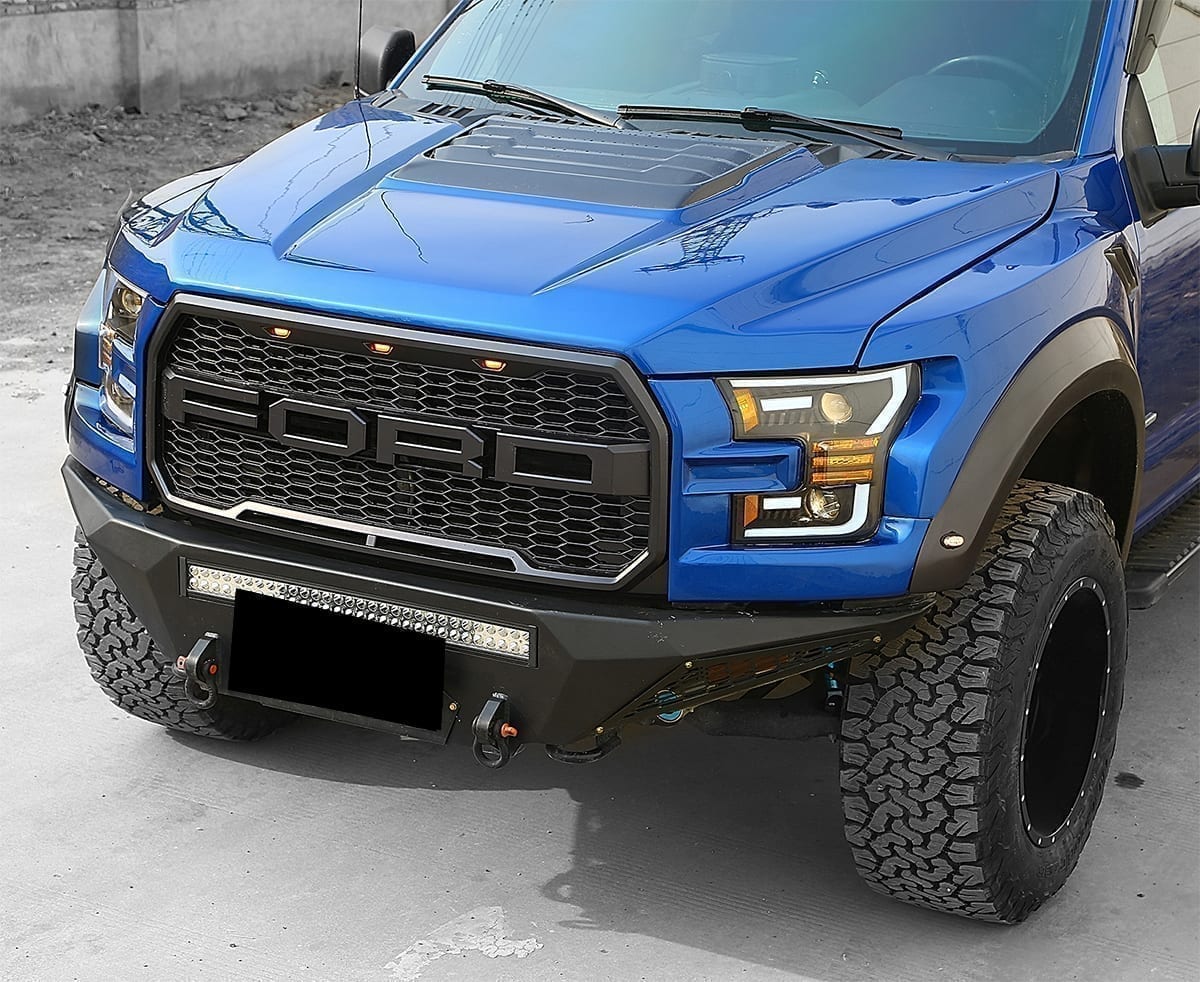 AlphaRex PRO-Series Halogen Projector Headlights for Ford F-150 - Chrome