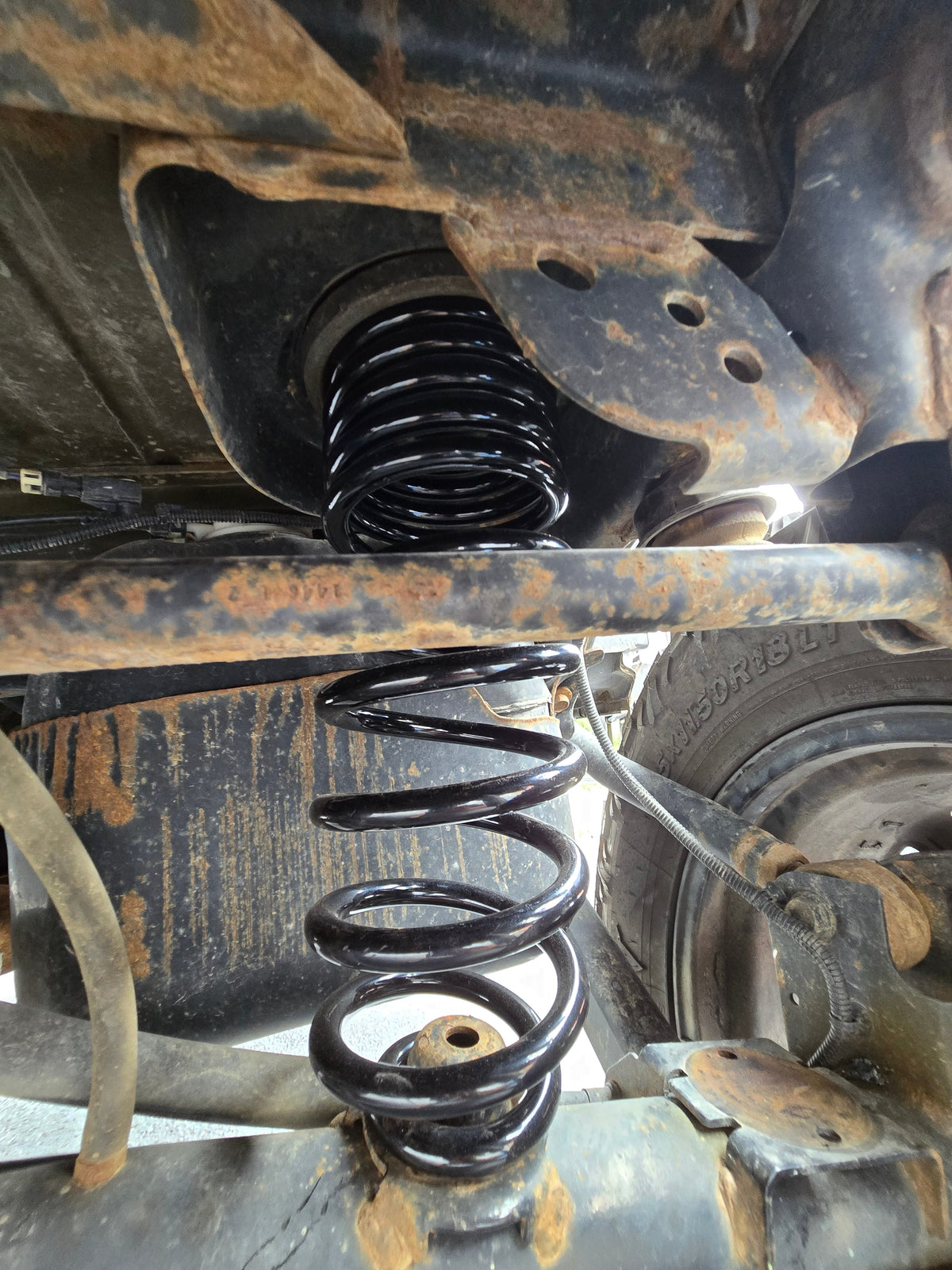 Jeep Wrangler 1.5" Rear Coil Springs (2007-2018, JK)