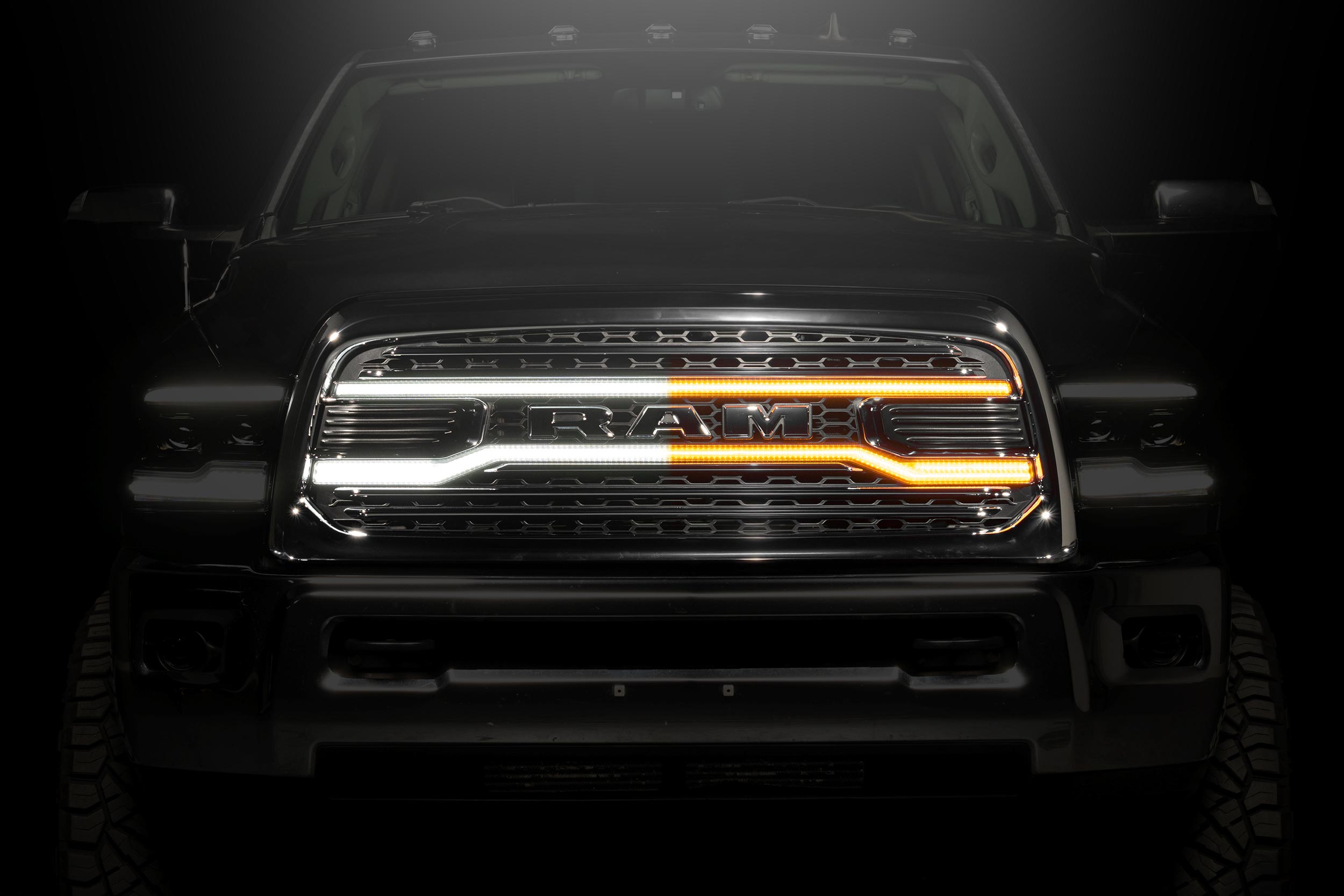 Morimoto Dodge Ram HD XBG LED DRL Grille (Chrome) (13-18)