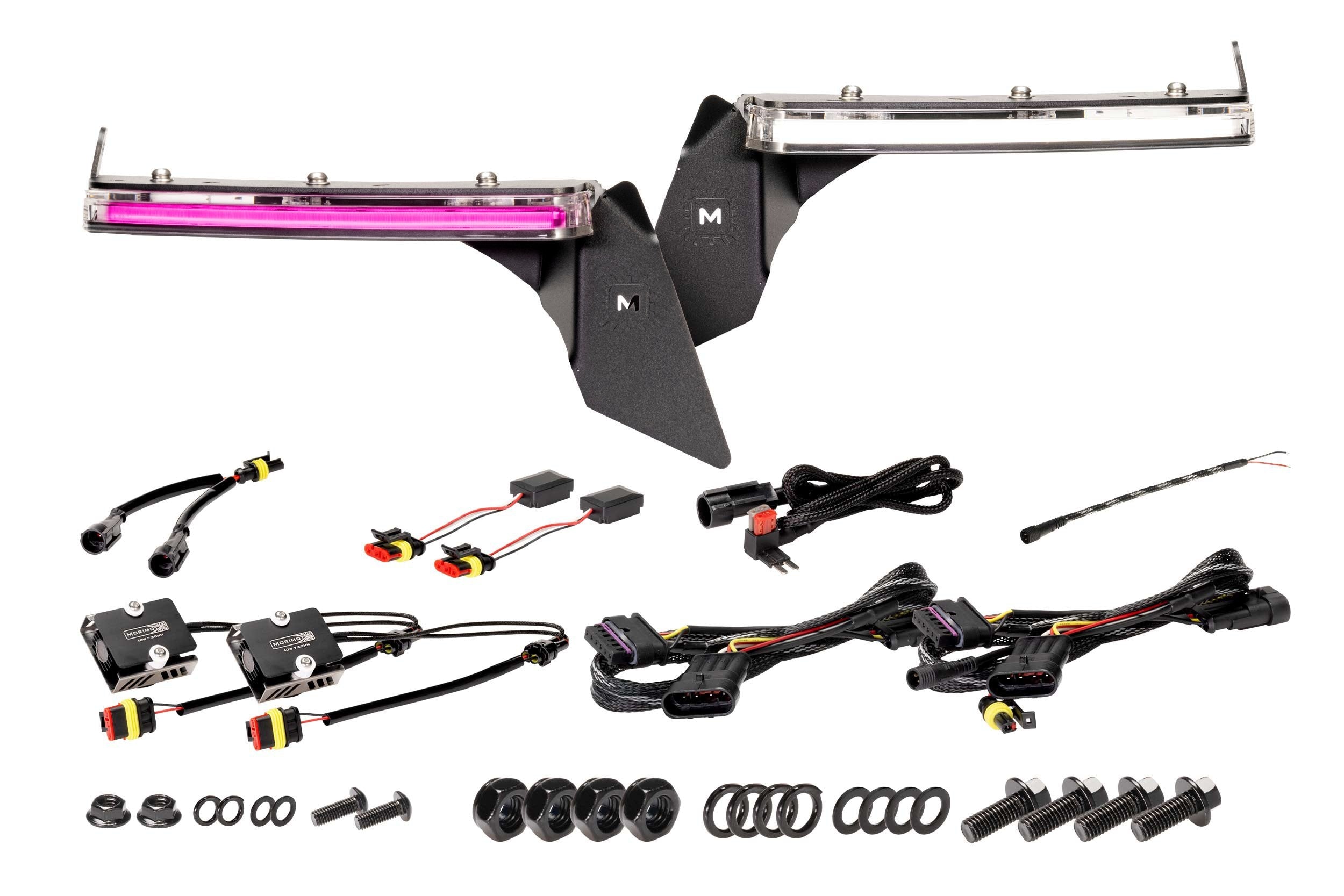Morimoto Jeep Wrangler JL (18-26) XRGB Fender Flare Chop Kit