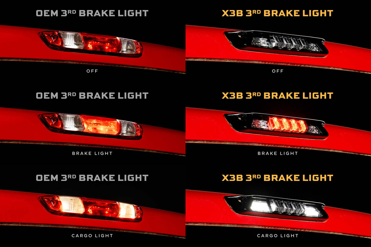 Morimoto X3B LED third brake light for 2007-2014 GMC Sierra HD