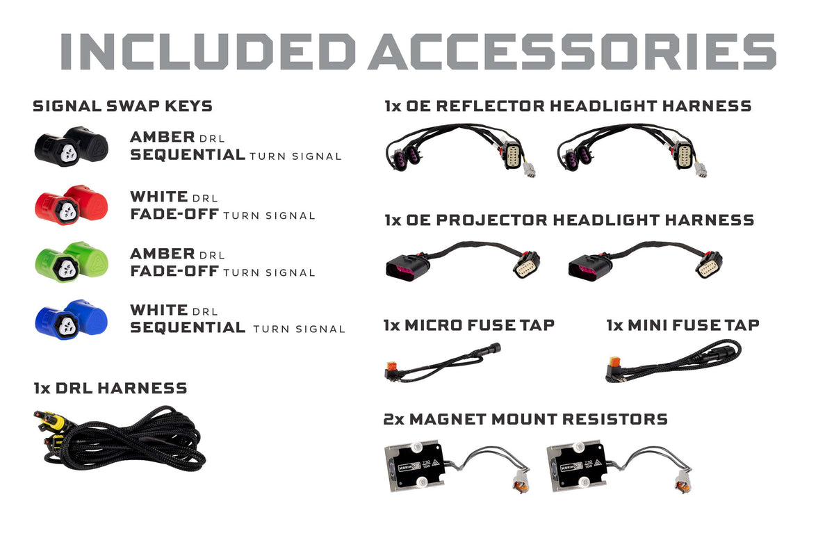 Morimoto Dodge Ram 1500 XB Evo LED Headlights (09-18)