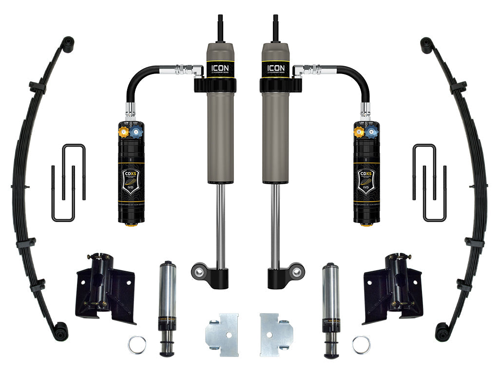 ICON Stage 2 RXT rear suspension system for 2005-2023 Toyota Tacoma